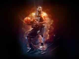NBA篮球明星詹姆斯帅气写真桌面壁纸高清