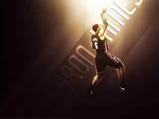 NBA巨星勒布朗·