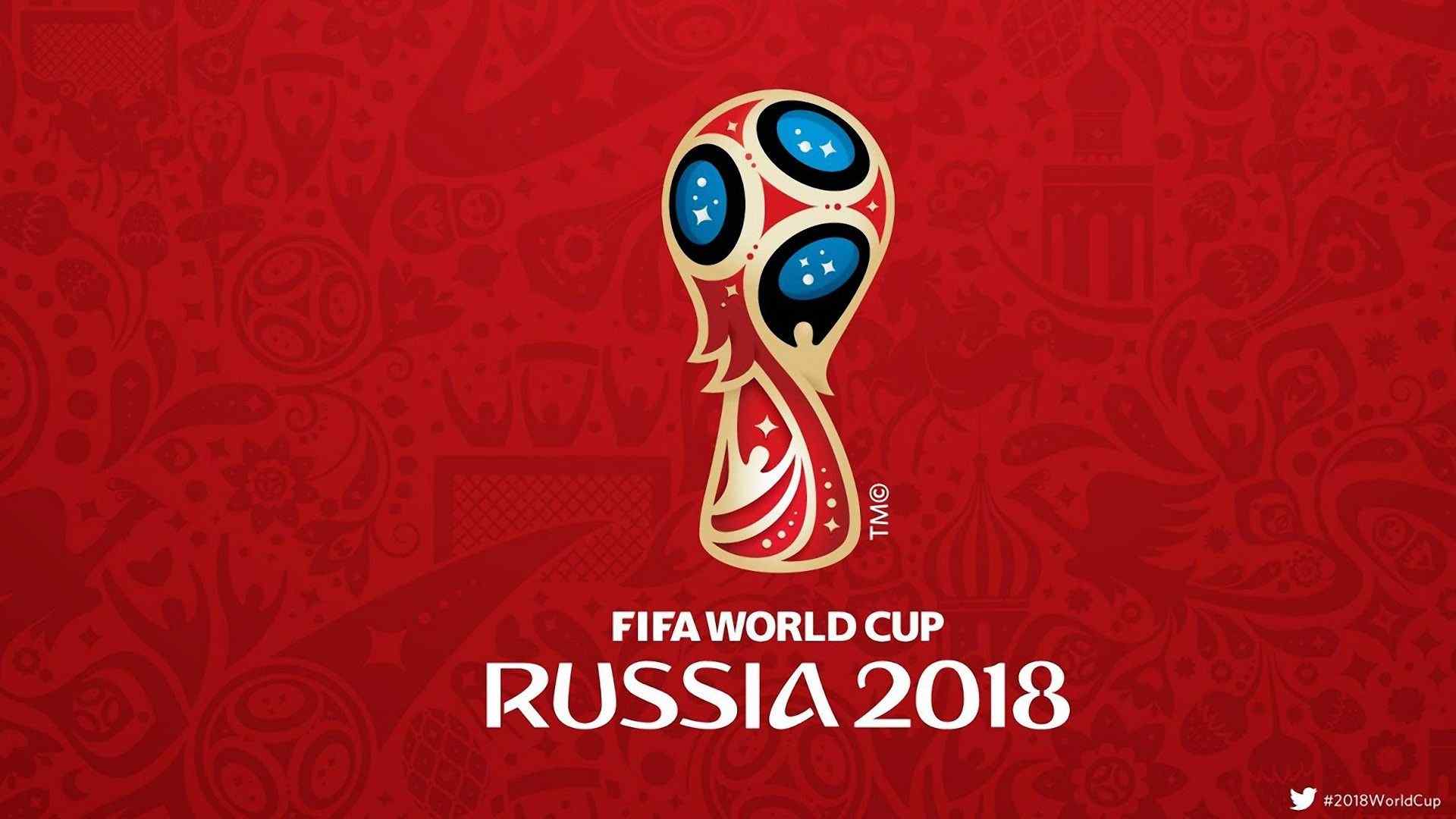 2018俄罗斯世界杯主标志高清桌面壁纸