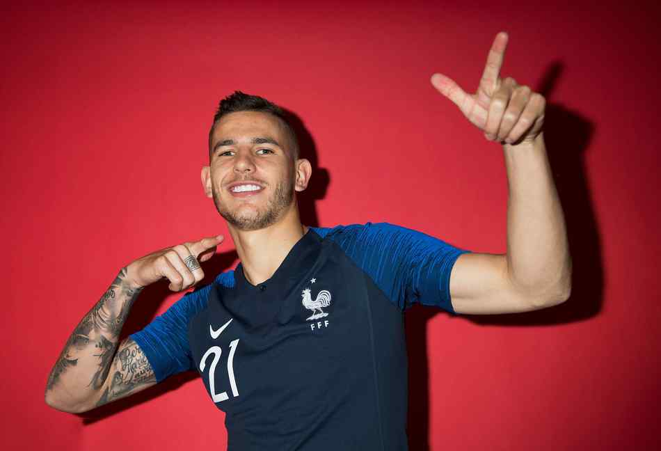 2018世界杯法国队21号卢卡斯埃尔南德斯高清壁纸