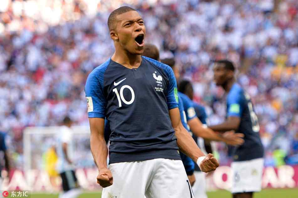 法国队的明日之星——姆巴佩的世界杯精彩时刻图片