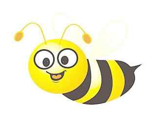 蜜蜂矢量圖片_矢